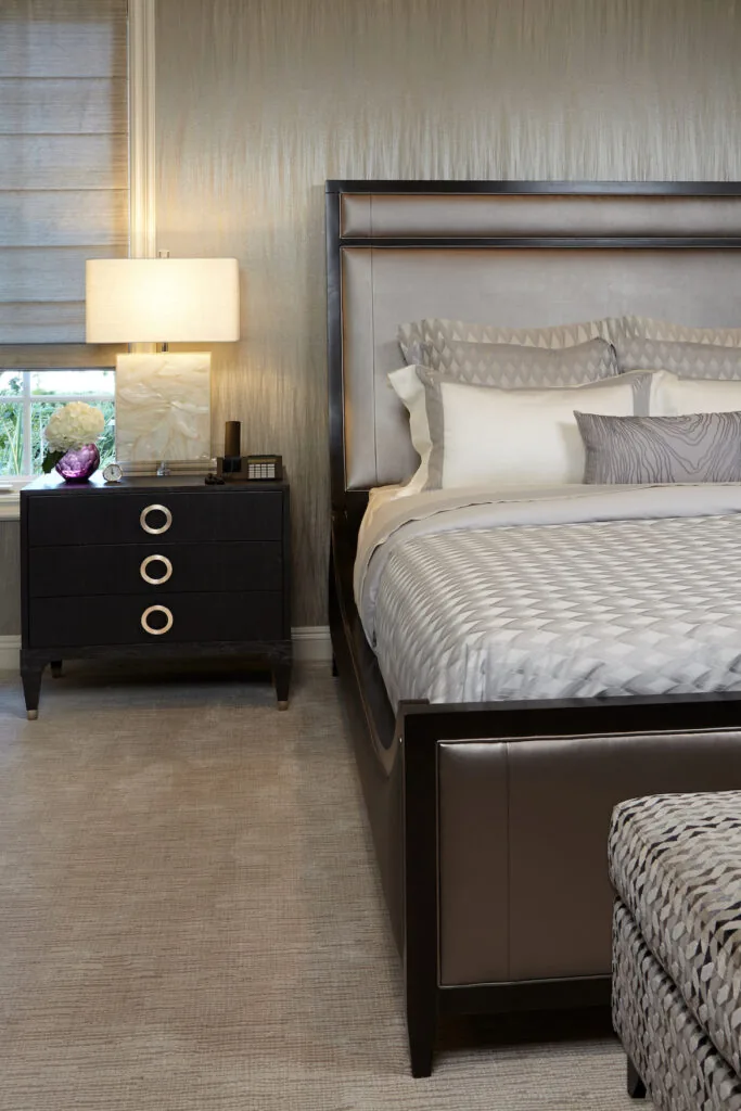 Burbank Contemporary: the bedroom