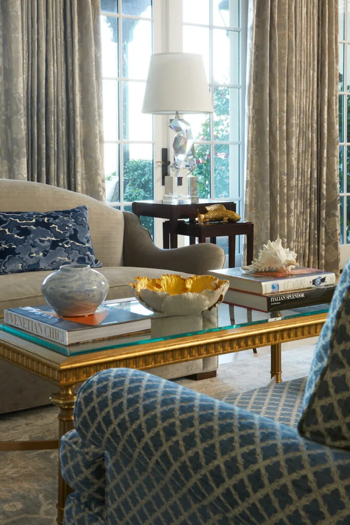 Calabasas Traditional: the living room