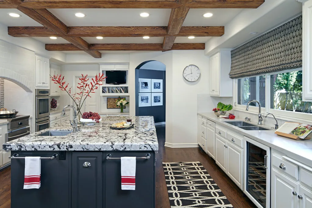 Encino Transitional: the kitchen