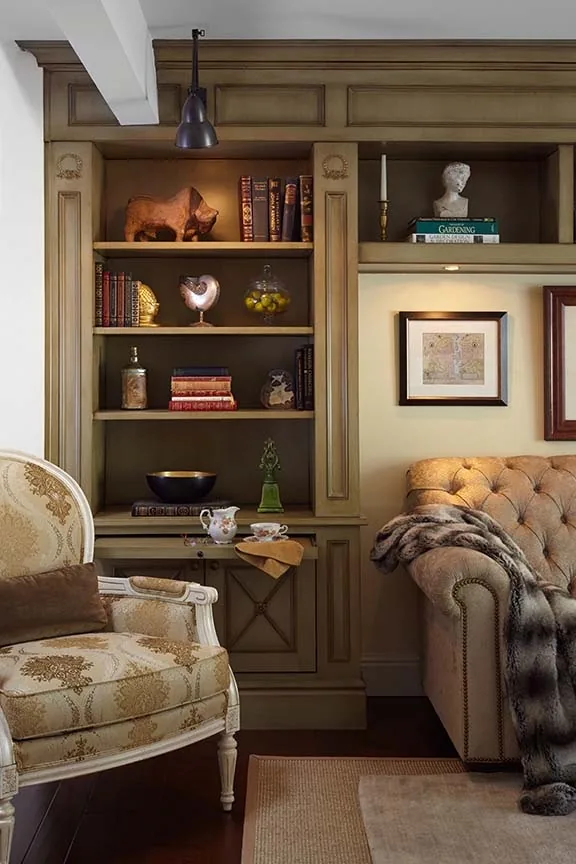 Hidden Hills French Traditional: interior detail