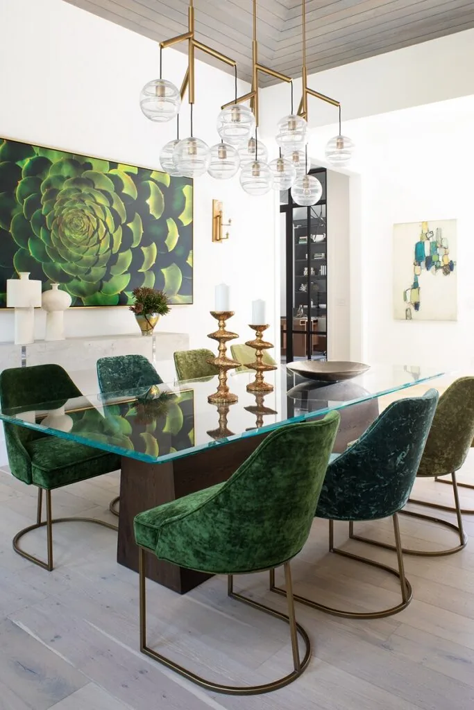 Modern Farmhouse: the dining room