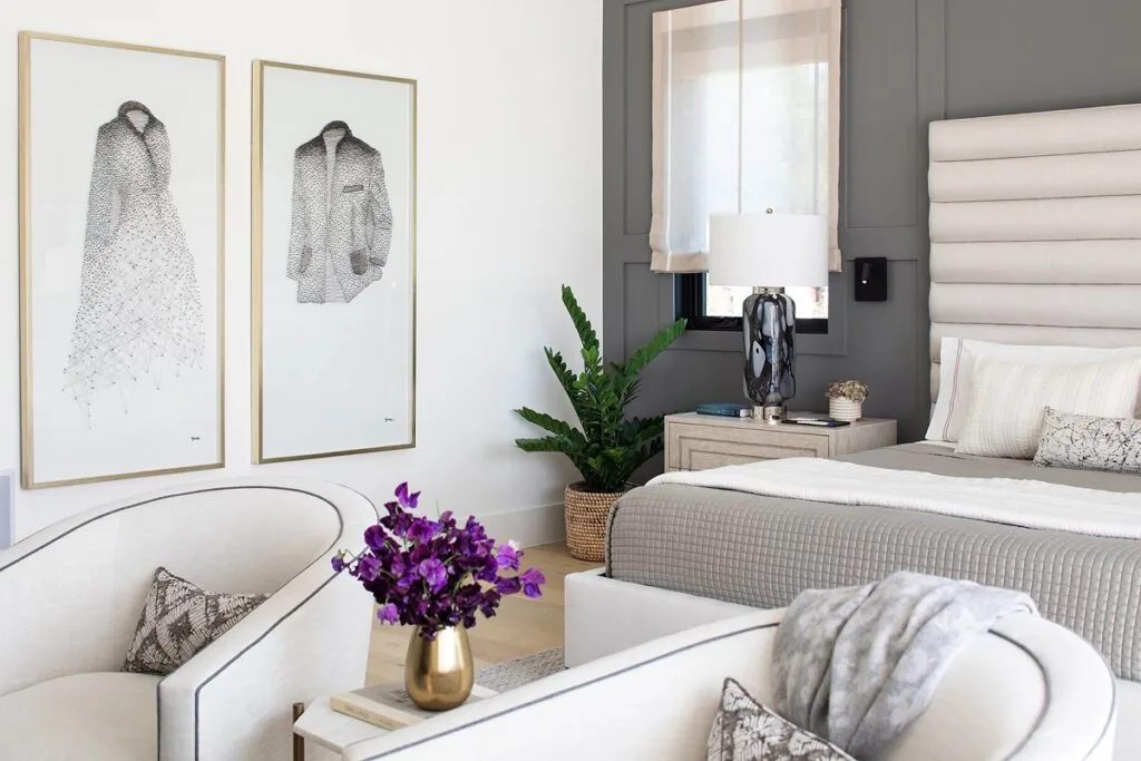 Modern Farmhouse: the bedroom