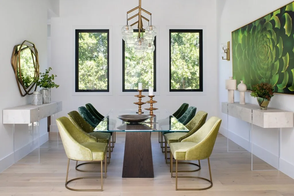 Modern Farmhouse: the dining room