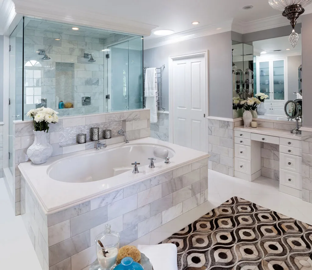 Toluca Lake Eclectic Mix: the bathroom